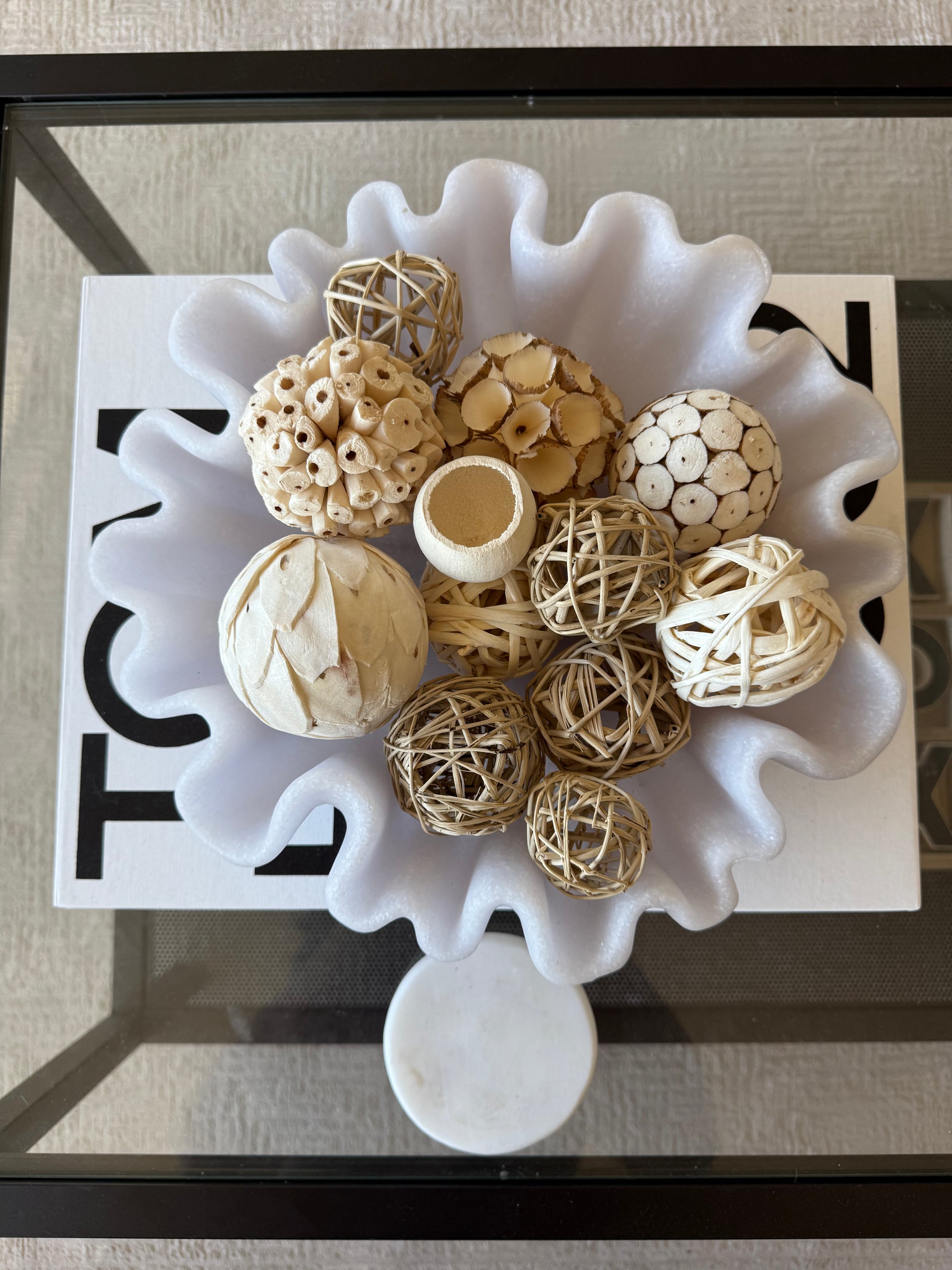 Cloud Petal Accent Bowl