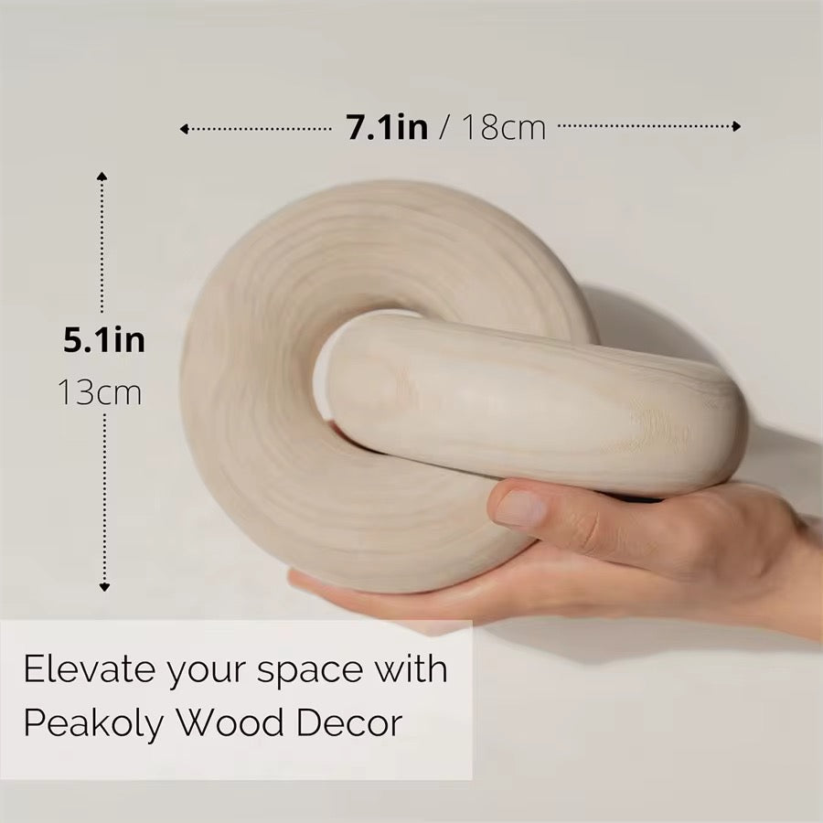 Wooden Boho Knot